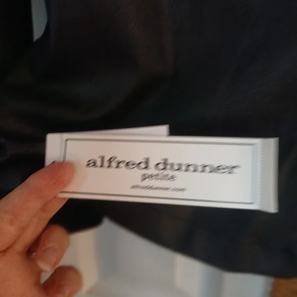 Alfred Dunner Black Women's Jacket - Picture 7 of 9